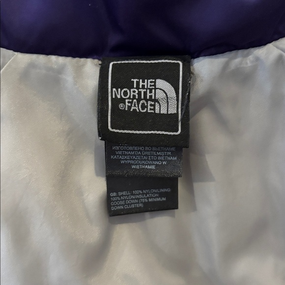 The North Face women’s puffer Aconcagua jacket 550 down purple XS - Picture 8 of 11